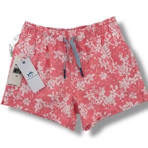 Southern Tide Island Blooms Swim Trunks Shorts Boys Size XS 4 5 Floral Print